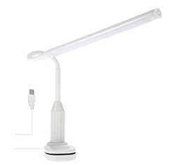 5W 24 LEDs USB Powered Eye Protection Clamp Clip Light Table Lamp