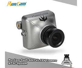 Original RunCam Swift 600TVL FPV NTSC Camera 2.8mm Lens &amp; Base Holder IR Blocked