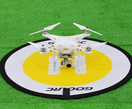 GoolRC 78cm Apron Fast Foldable Retractable Fluorescence Landing Pad