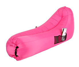Inflatable Lounger Portable Air Beds Sleeping Sofa