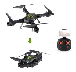 Florld F12W Wifi FPV 2MP HD Camera Foldable Headless Mode 6-axis Gyro 2.4 G Selfie Drone 