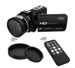 HDV-Z20 1080P Full HD 37mm 0.45× Wide Angle Lens Digital Zoom Camcorder