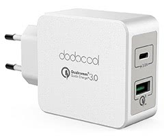 33W 2-Port USB Wall Charger