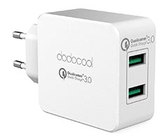 36W Quick Charge 3.0 2-Port USB Charger