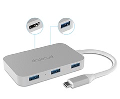 USB-C to 4-port USB 3.0 Hub