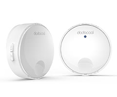 Self-powered Wireless Doorbell Kit with 1 Plug-in Receiver