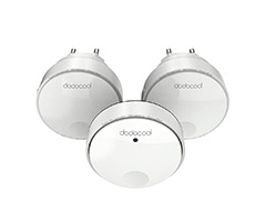 Self-powered Wireless Doorbell Kit with 2 Plug-in Receivers