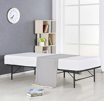 iKayaa Modern Heavy-duty Platform Metal Bed Frame