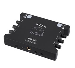 XOX KS108 USB Audio Interface Network Online Singing Device High-Definition Audio Mixer Sound Card