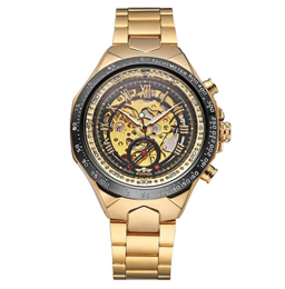 WINNER High Quality Men Semi-Automatic Mechanical Watch