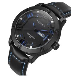 OCHSTIN Leather Quartz Men Watch