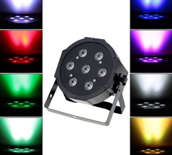 Lixada 4 In 1 RGBW LED Stage PAR Light