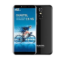 OUKITEL C8 4G Mobile Phone 18:9 5.5 Inch HD 2GB RAM 16GB ROM