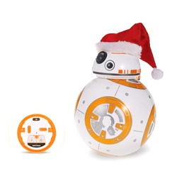 BB-8 2.4GHz RC Robot Ball Remote Control Planet Boy with Sound Star Wars Christmas Gift