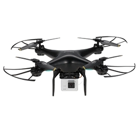 DM DM106 2.4G 0.3MP WIFI FPV RC Drone Quadcopter RTF