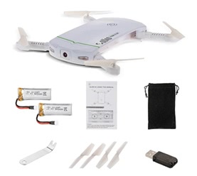 LDIRC RC102 Wifi FPV 0.3MP Camera Drone With 1 Extra Battery