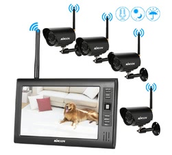 4CH Wireless WiFi Camera System