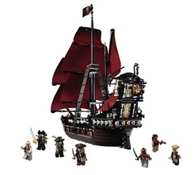 Original Box LEPIN 16009 - The Caribbean Queen Anne's Revenge