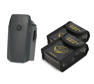 DJI Mavic Battery with 2PCs Battery Explosionproof Bags