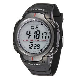 SYNOKE Big Dial 5ATM Sports Watch