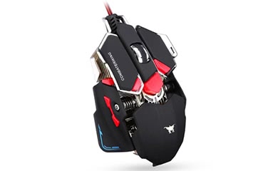 Combater o mouse de jogo óptico 4800 DPI