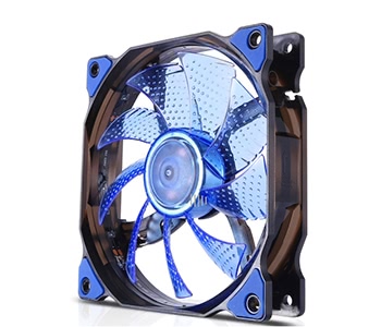 Segotep 120mm Silent Computer Case Cooler Colling Fan 15 LED Lights