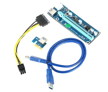 USB 3.0 PCI-E PCI Express Extension Cable