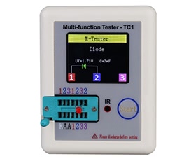 Colorful Display Transistor Tester