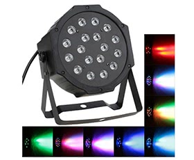 25W DMX-512 RGB LED Stage PAR Light