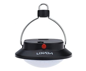 60LED Outdoor Indoor Camping Lamp with Lampshade Circle