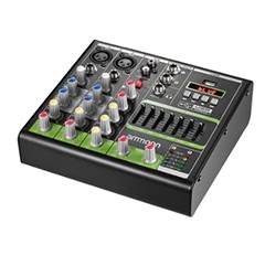 Compact Size 4-Channel Digital Audio Mixer Mixing Console