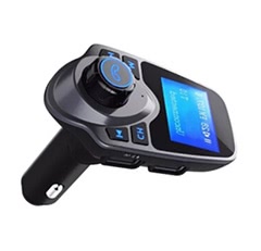 1.44 Inches MP3 Player Handsfree Calling FM Transmitter Car Charger