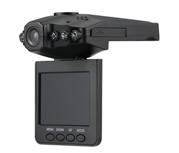2.5 Inches Rotatable LCD Screen Portable 6 LEDs Light DVR
