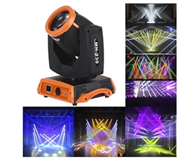 230W RGBW 16 Channel Rotating Moving Stage Light