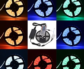 Lixada 5M 300LEDs RGBW Flexible Light Strip