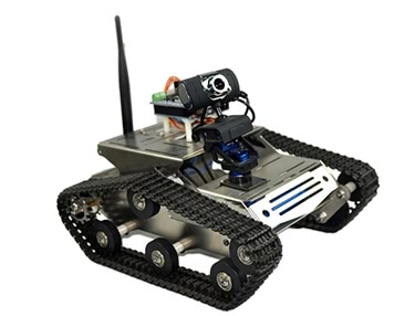 Smart Wifi DIY Crawler RC Robot Tank with 1.3MP HD Camera