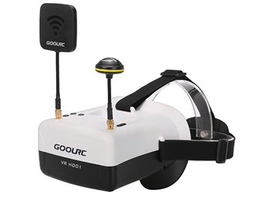 GoolRC VR HD01 Duo Antennas 4.3 Inch 5.8G 40CH FPV Goggles