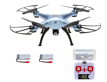 SYMA X5HW 0.3MP Camera Wifi FPV Drone Fly More Combo