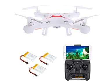 X5C-1 2.0MP Camera WiFi FPV RC Quadcopter Fly More Combo