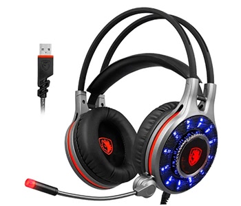 SADES R11 USB Wired Gaming Headset