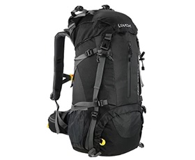 Lixada 50L Water Resistant Outdoor Backpack with Rain Cover