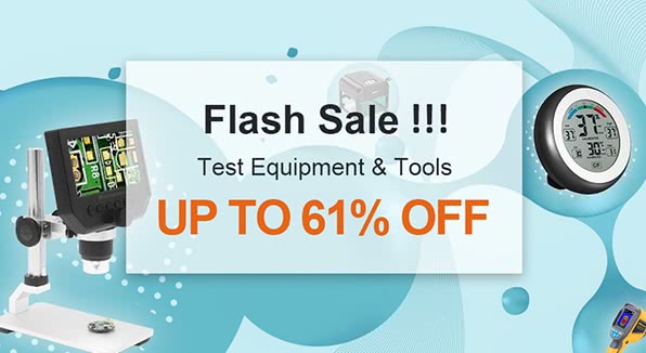 Electronic Test Equipment and Tools Up To 61% Off