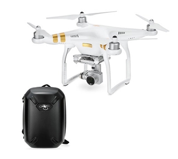 DJI Phantom 3 SE Wifi FPV 4K Camera Drone Vision Positioning Quadcopter with Shockproof Hardshell Backpack