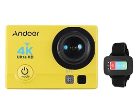 Andoer Q3H-R 4K 30fps 16MP WiFi Sports Action Camera