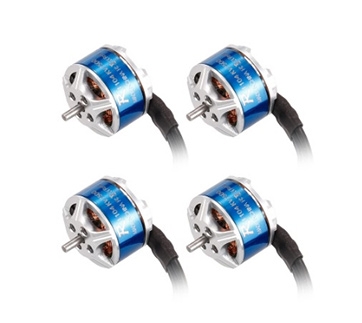 4pcs SUNNYSKY R1104 7500KV 2-3S Brushless Motor