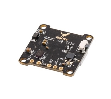 HGLRC XJB TX20 20*20mm Mini 5.8G 72CH 0/25mW/100mW/250mW Switchable FPV Raceband Transmitter