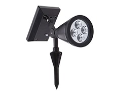 Lampada ad energia solare super luminosa 4 LED