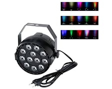 Lixada 15W RGBW 12LEDs PAR Light