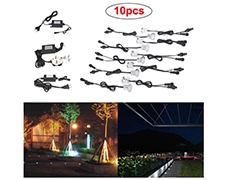 10PCS 0.6W 500LM LED Deck Spotlights