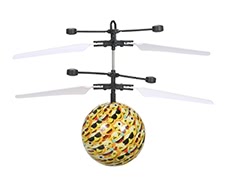 Levitated Luminous Intelligent Sensor Helicopter Ball